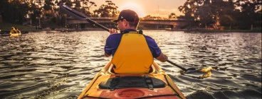 Adelaide City Kayak Tour - Sunset