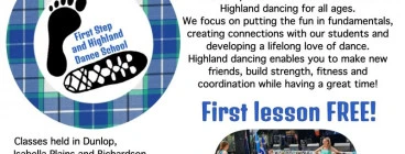 First Step and Highland Dance School Tuggeranong 1