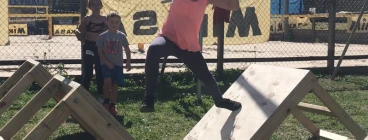 Our Ninja Warrior obstacle Course