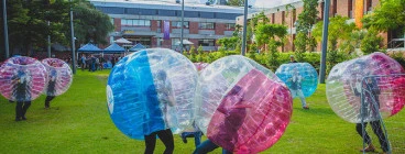 Bubble Bash Soccer Perth CBD 1