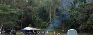 Campsite at Scenic Rim Adventure Park