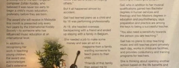 Logan City Magazine article