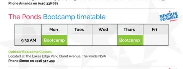 Full Timetable