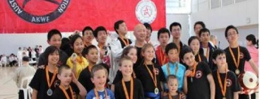 Praying Mantis Kung Fu Academy students won a total of 20 Gold, 9 Silver and 7 Bronze medals at the 2012 Oceania Kung Fu Wushu Championships