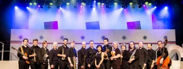 Orchestra photo from the Hornsby Musical Society’s production Anything Goes