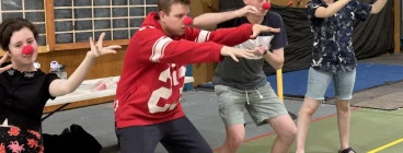 Clowning Around on Acting Camp. Come feel totally supported to take creative risks.