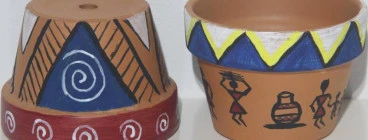 Pot painting