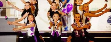 Combining Gymnastics and Dance into exciting routines.
