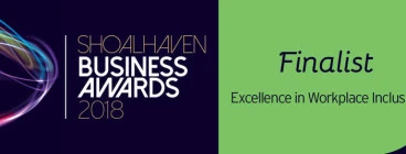 Shoalhaven Business award Highly Commended