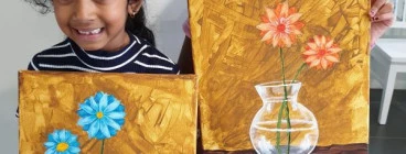 Wonderful little artist from Art Springs