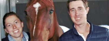 Rachel Berry and Hayden James make up James Equestrian, a Dressage and Showjumping specialist