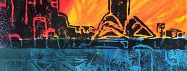 City Scape at Sunset - 5-8 Aged Class