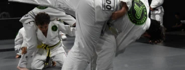 Take your partner down tot he floor.