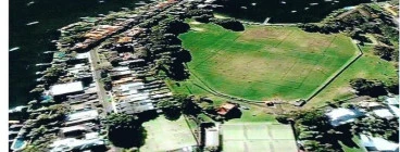 Aerial view of Birchgrove Courts on the Harbour