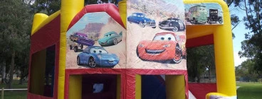 Cars Adventure Bouncy Castle