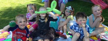 Face Painting, Balloon Twisting and Party Games