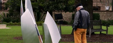 Artwork in the 2018 Governor's Sculptural Garden