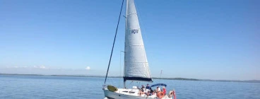Capricio sailing Moreton Bay