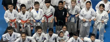 First day training in our new dojo