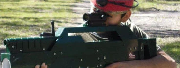 Boy with an LMG