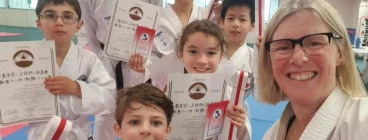 Juniors successful at their first grading ❤