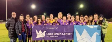 Senior Womens Team supporting their 2020 Charity - Cure Brain Cancer