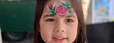 Water Lily Face Painting Noosa 1