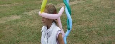 Crazy balloon twisted hat