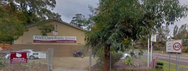 Our Kids' Karate Central dojo entrance, at Point Clare Public School hall, with parking available on site.
