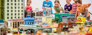 Construction in the Children's Gallery, Ipswich Art Gallery