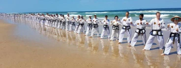 Beach training at Summer Camp 2017