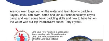 Lane Cove River Kayakers Chatswood West 1