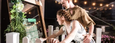Rustic Style Photo Booth