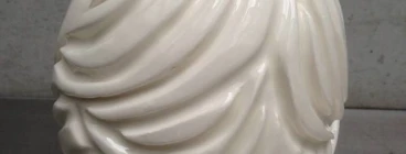 Porcelain Coral Vase