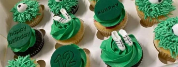 Soccer Custom Cupcakes Central Coast