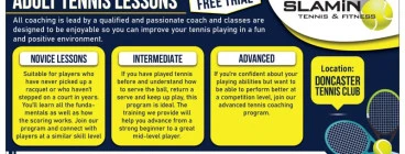 Adult lessons for all experience levels