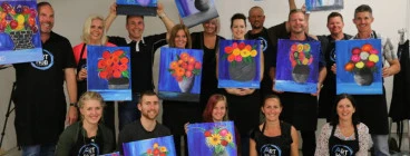 Paint and Sip Social Evening