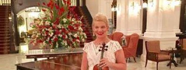 Performing in Singapore by invitation for National Day at Iconic Raffles Hotel