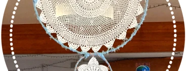 Doily Dreamcatcher Workshop! Beautiful Doily Dreamcatchers created from upcycled doilies, varied coloured ribbons, threads and pretty embellishments. Create a beautiful handmade piece to​ suit your home decor!