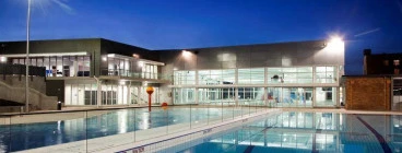 Outside pool
