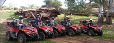 Family fun in the bush