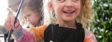 Kids of all ages love to play with paint!
