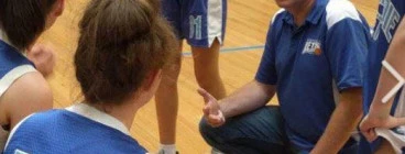 Coach chat at time out