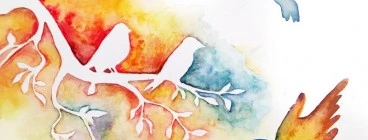 @readart2u Beginners Watercolour Birds class - Very popular class!