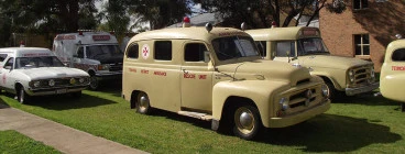 The largest collection of ambulances in NSW, many of which have featured in films and TV series.
