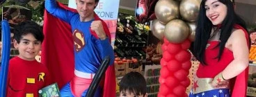 Superheroes Inc. Kids Party Entertainment Sydney - Superman & Wonder Woman