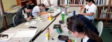 Gold Coast Art School teens art class