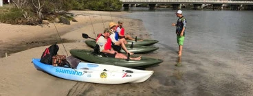 Guided kayaking fishing Tours