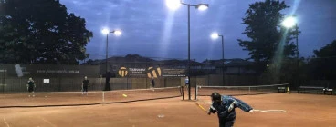 Social night tennis