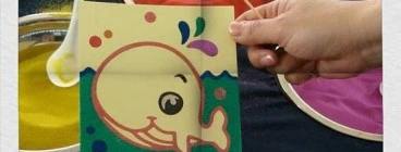 Creating A Sand Art Card With Colured Sand!, contact us for pricing there is different packs.